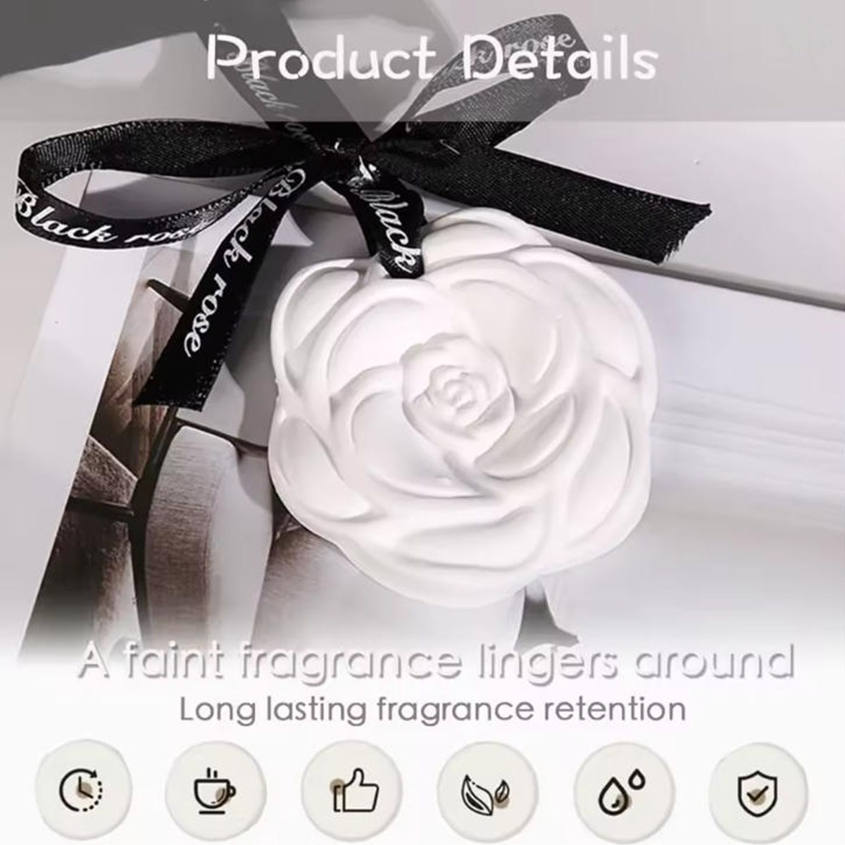 1/3/5/8/10 قطعة كاميليا الجبس  - مراجعة Home Fragrance Logo وسعره